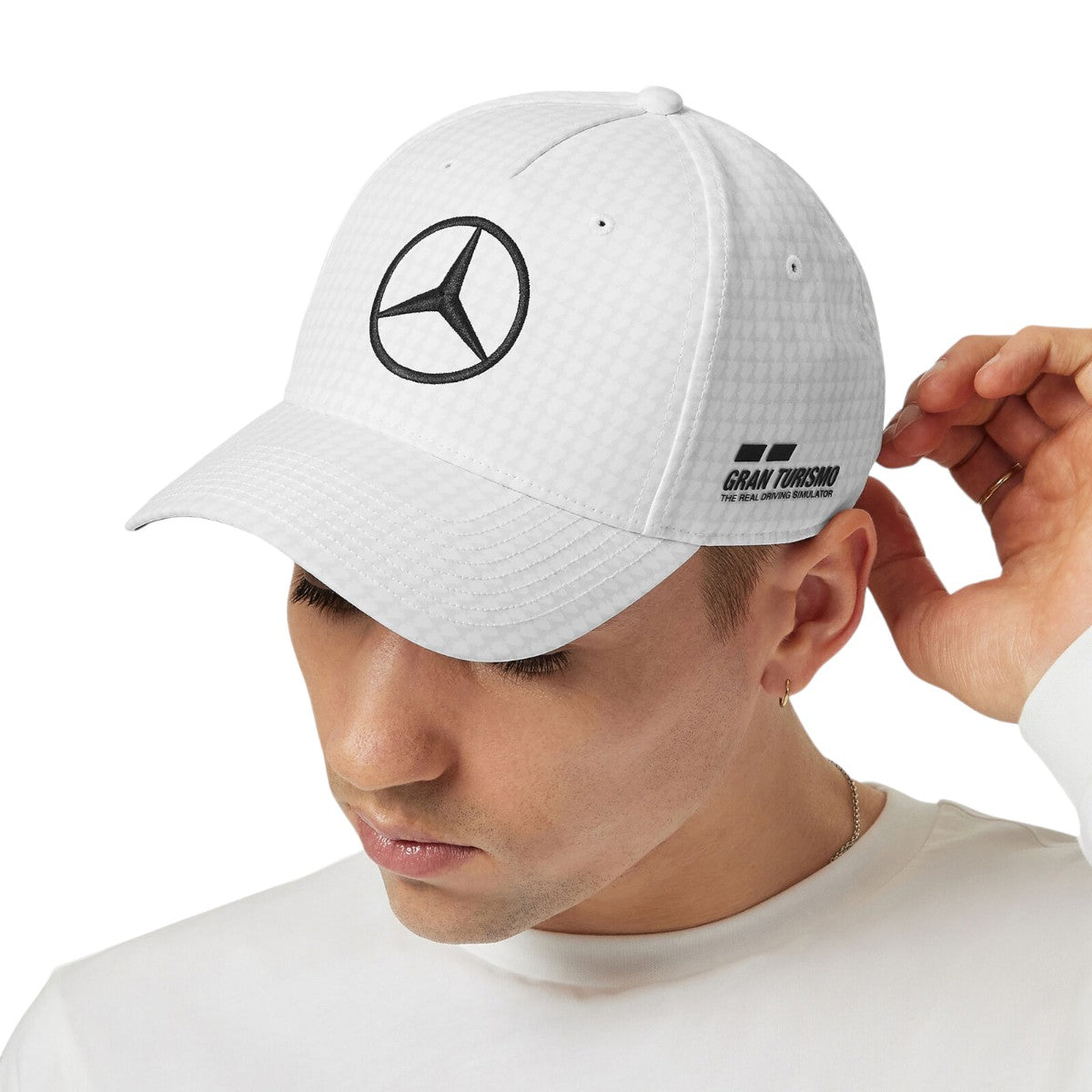 Jockey Oficial Mercedes AMG <br> Lewis Hamilton 2023 Blanco