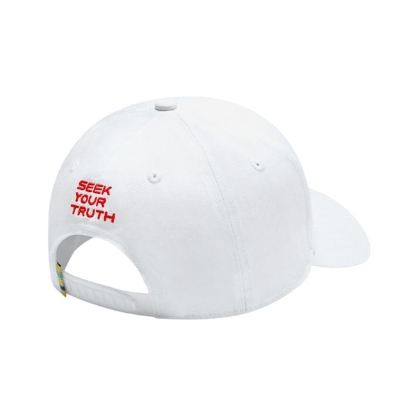 Jockey Oficial Ayrton Senna <br> Collection Logo Blanco