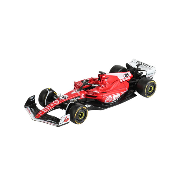 Auto Burago 1:43 Scuderia Ferrari SF23 <br> Charles Leclerc #16 GP Las Vegas