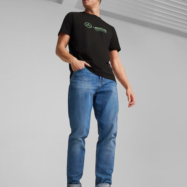 Polera Puma Mercedes-AMG <br> Formula 1 Logo Tee Black