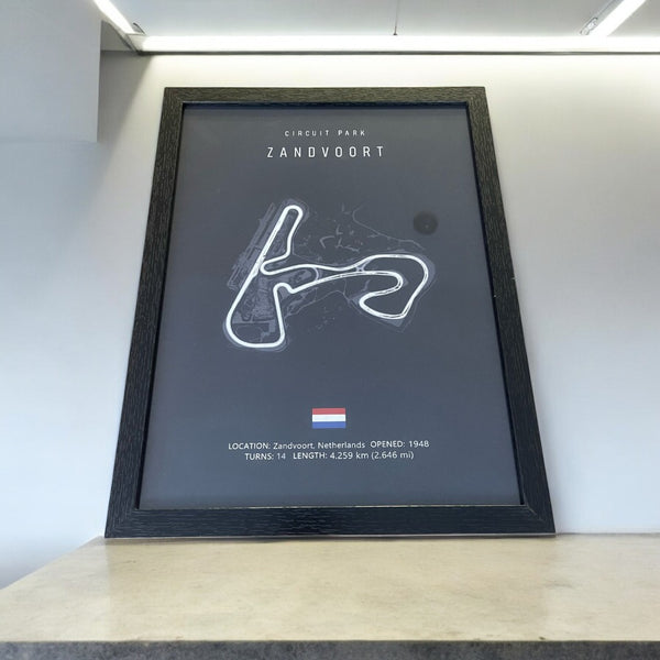 Cuadro Decorativo Circuitos F1 <br> Gran Premio de Zandvoort