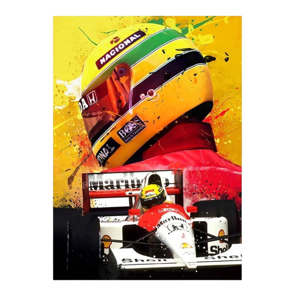 Cuadro Decorativo Senna Collection <br> Mclaren Ayrton Senna