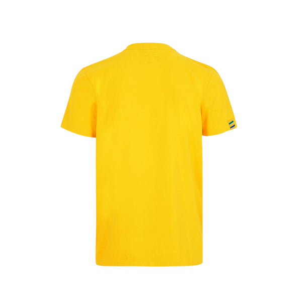 Polera Ayrton Senna Collection <br> Logo Amarrilla