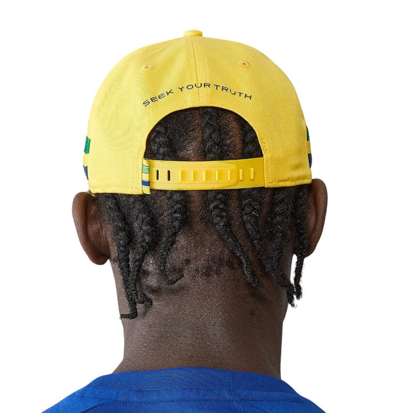 Jockey Oficial Ayrton Senna Collection <br> Rayas Amarillo
