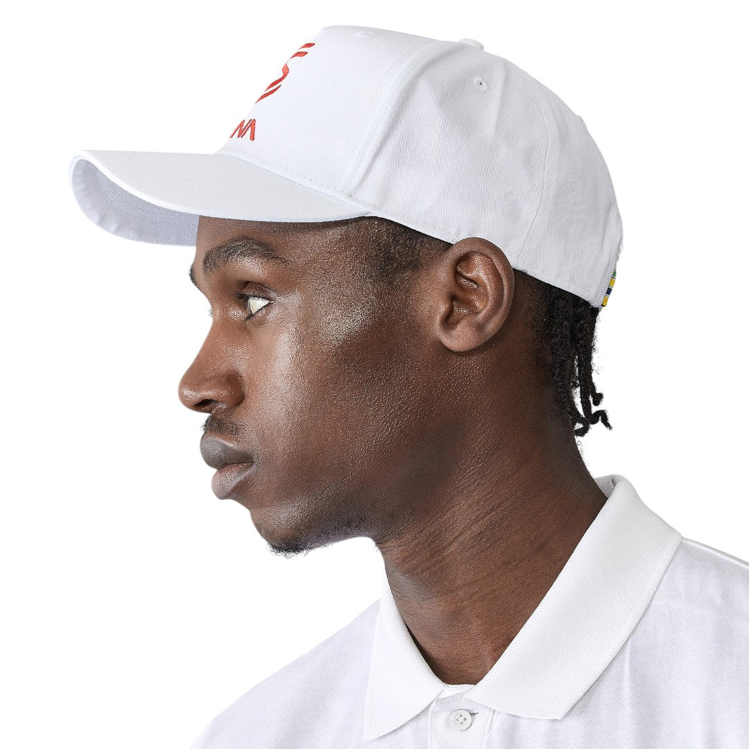 Jockey Oficial Ayrton Senna <br> Collection Logo Blanco