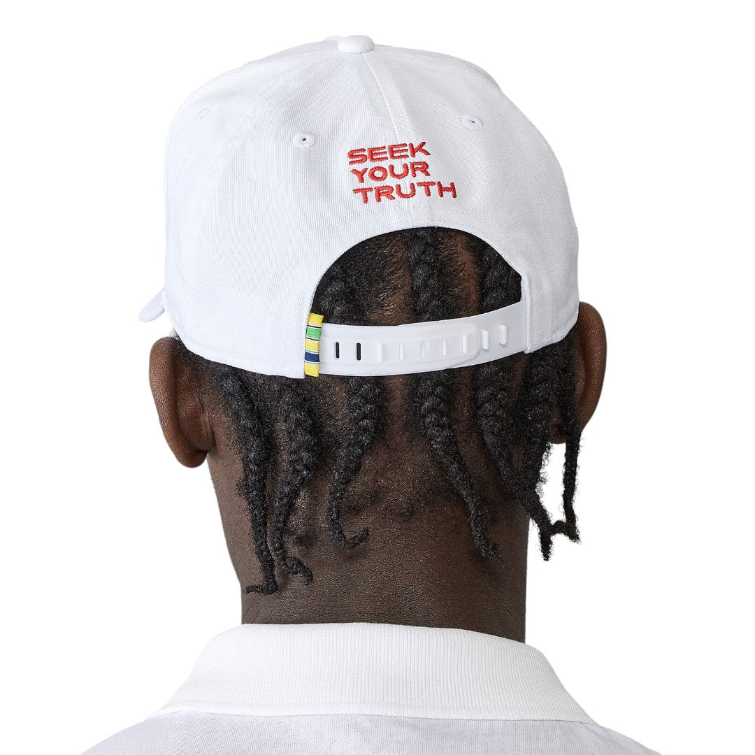 Jockey Oficial Ayrton Senna <br> Collection Logo Blanco