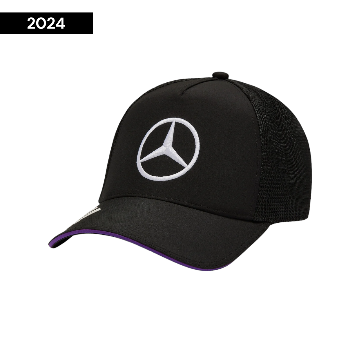 Jockey Oficial Mercedes AMG <br> Lewis Hamilton 2024 Negro