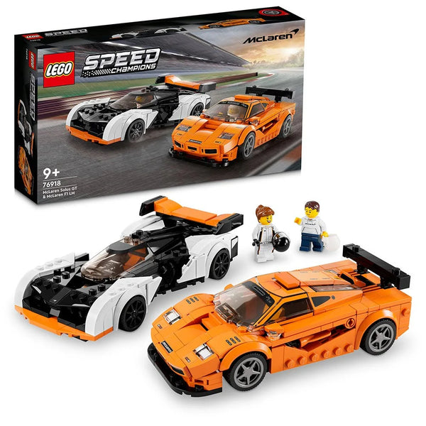 Set Mclaren LEGO 76918 <br> McLaren Solus GT y McLaren F1 LM