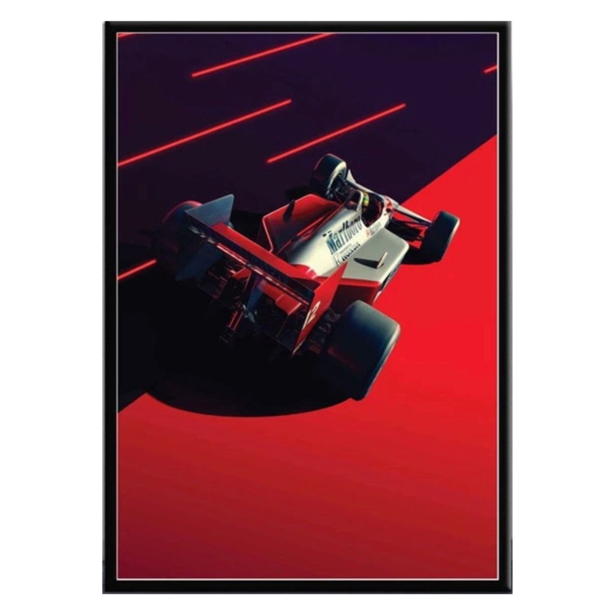 Cuadro Decorativo Senna Collection <br> Mclaren MP4