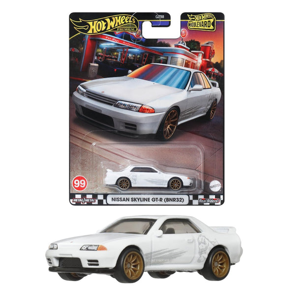 Auto Hot Wheels Premium 1:64 <br> Nissan Skyline GT-R BNR32