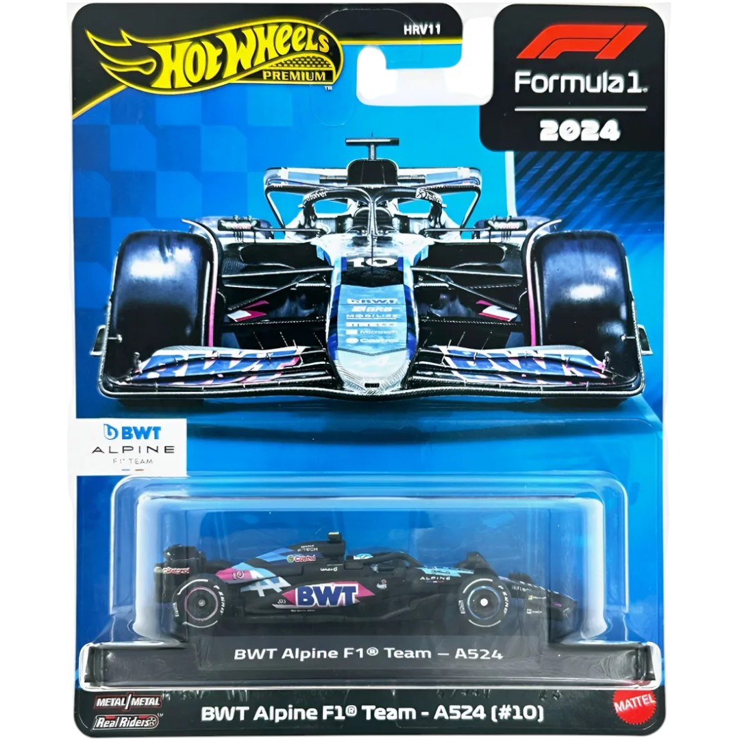 Hot Wheels Premiun 1:64 F1 2024 <br> Alpine Pierre Gasly # 10