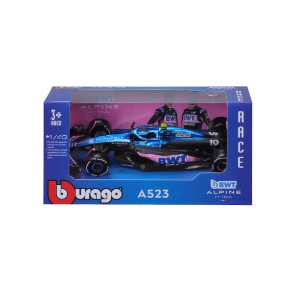 Auto Burago 1:43 Alpine BWT F1 <br> A523 Pierre Gasly #10