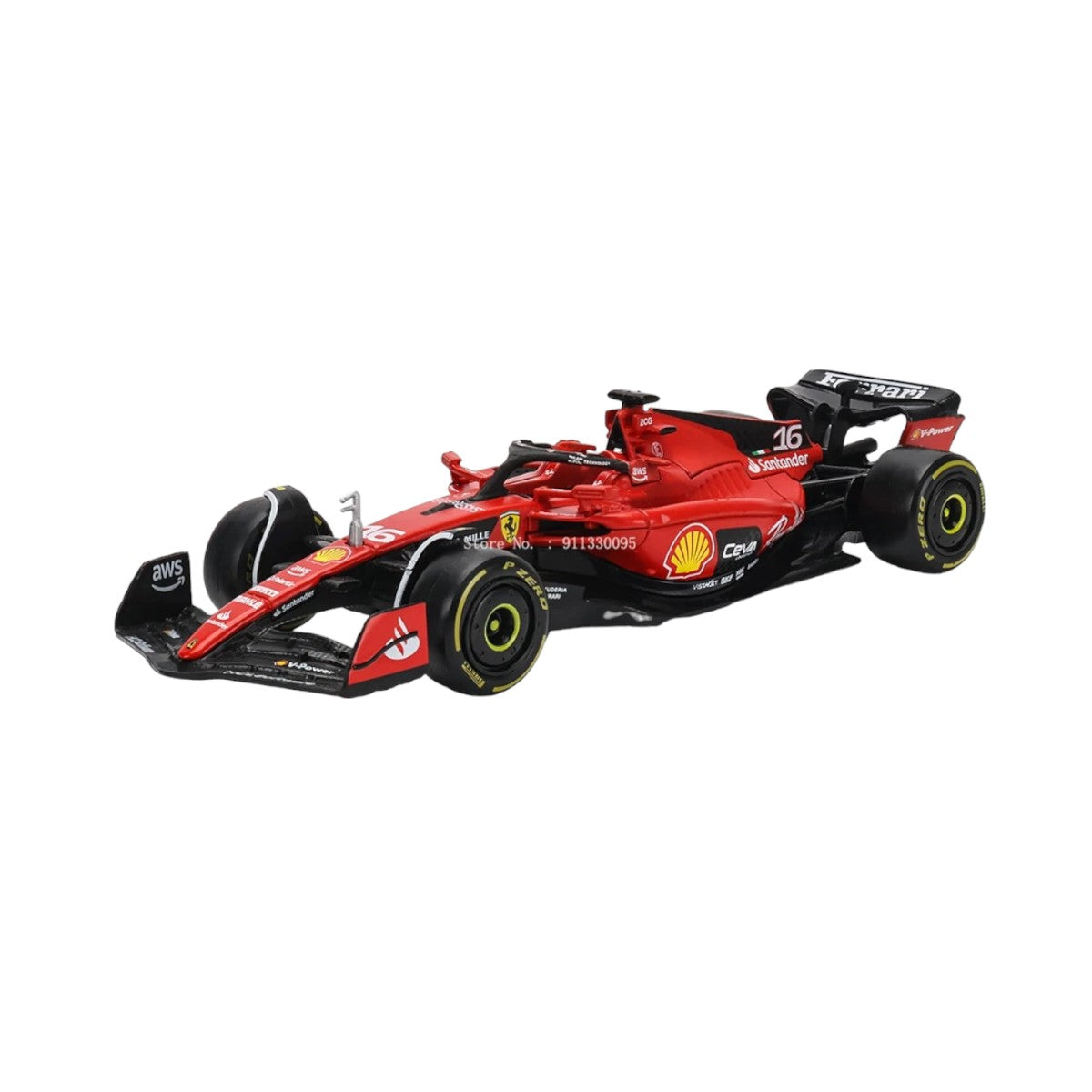 Auto Burago 1:43 Scuderia Ferrari <br> SF23 Charles Leclerc #16