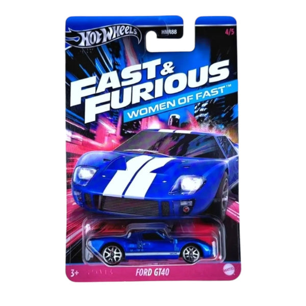 Auto Hot Wheels 1:64 Rapido & Furioso <br> Ford Gt40