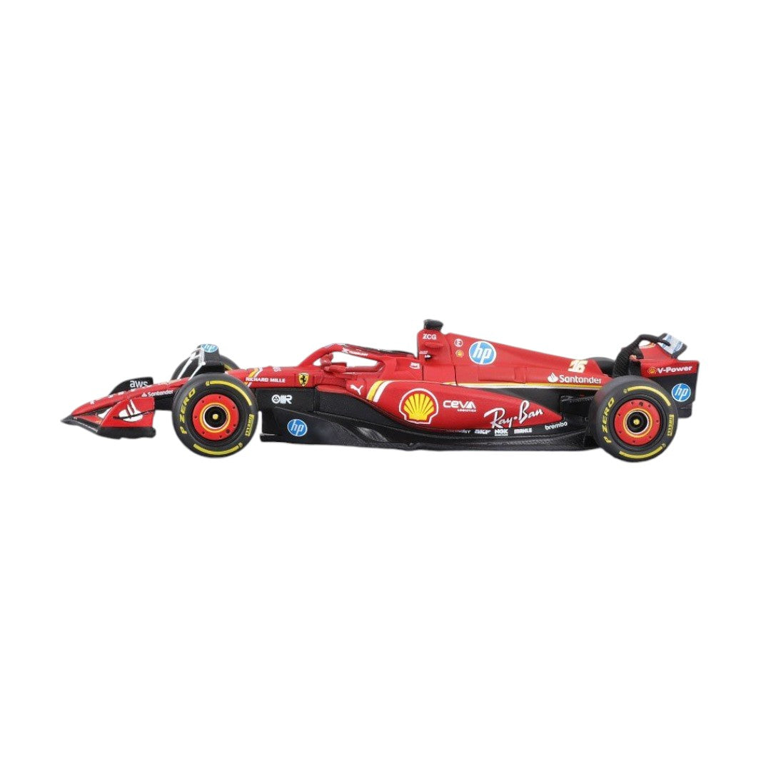 Auto Burago 1:43 Scuderia Ferrari <BR> SF24 Charles Leclerc #16