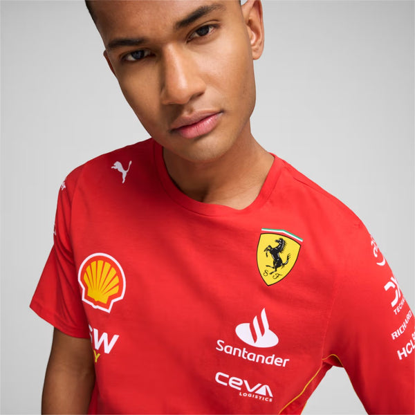 Polera Oficial Puma Scuderia Ferrari <br> Charles Leclerc 2024