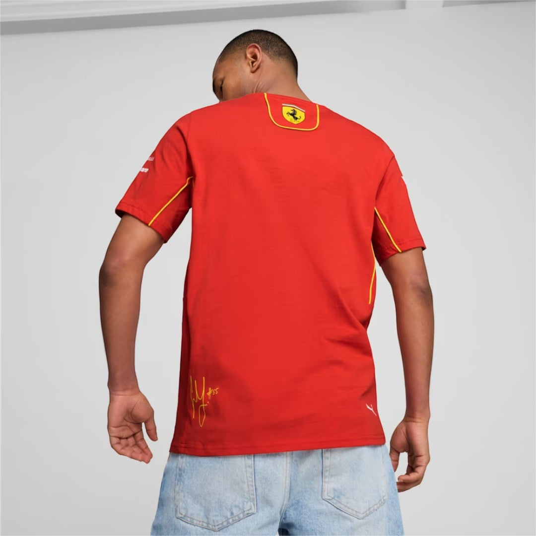 Polera Oficial Puma Scuderia Ferrari <br> Carlos Sainz 2024