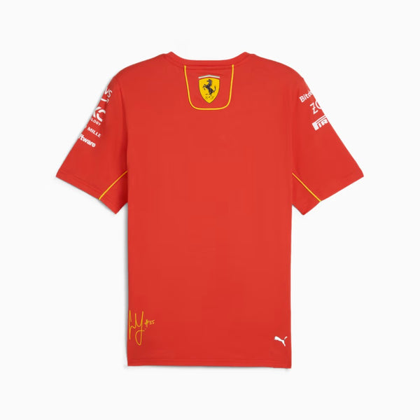 Polera Oficial Puma Scuderia Ferrari <br> Carlos Sainz 2024