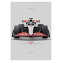 Cuadro Decorativo Autos F1 2023 <br> Haas F1 Team VF23