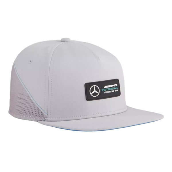 Jockey Puma Mercedes AMG <br> Team Silver Visera Plana