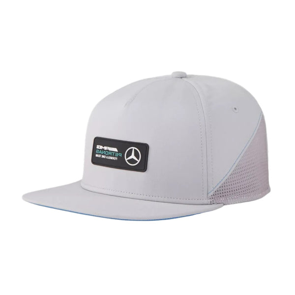 Jockey Puma Mercedes AMG <br> Team Silver Visera Plana