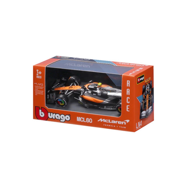 Auto Burago 1:43 Mclaren F1 Team <br> MCL60 Lando Norris #4