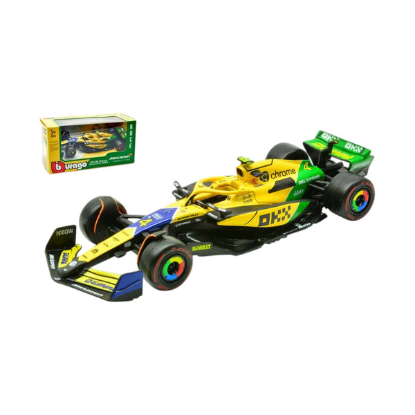 Auto Burago 1:43 Mclaren F1 MCL38 <br> Lando Norris Monaco 2024