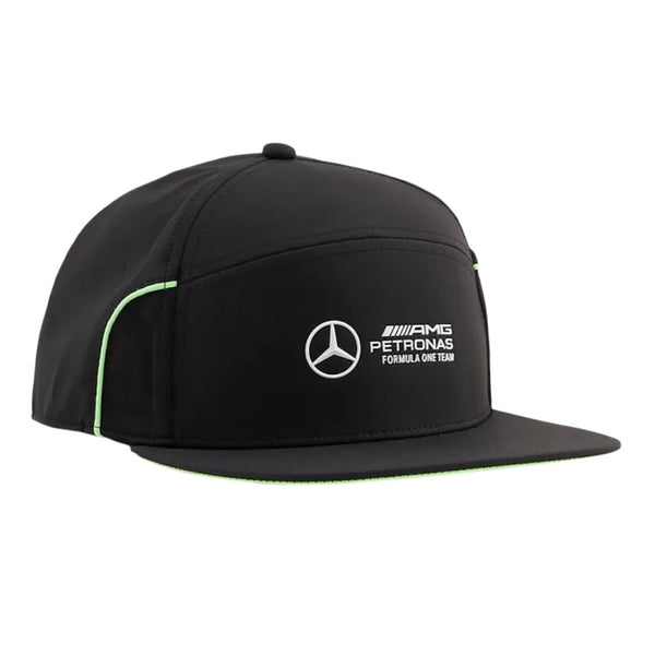 Jockey Puma Mercedes AMG <br> Team Negro Visera Plana