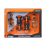 Pack 2 Autos Burago Mclaren F1 Team <BR> MCL60 Formula 1