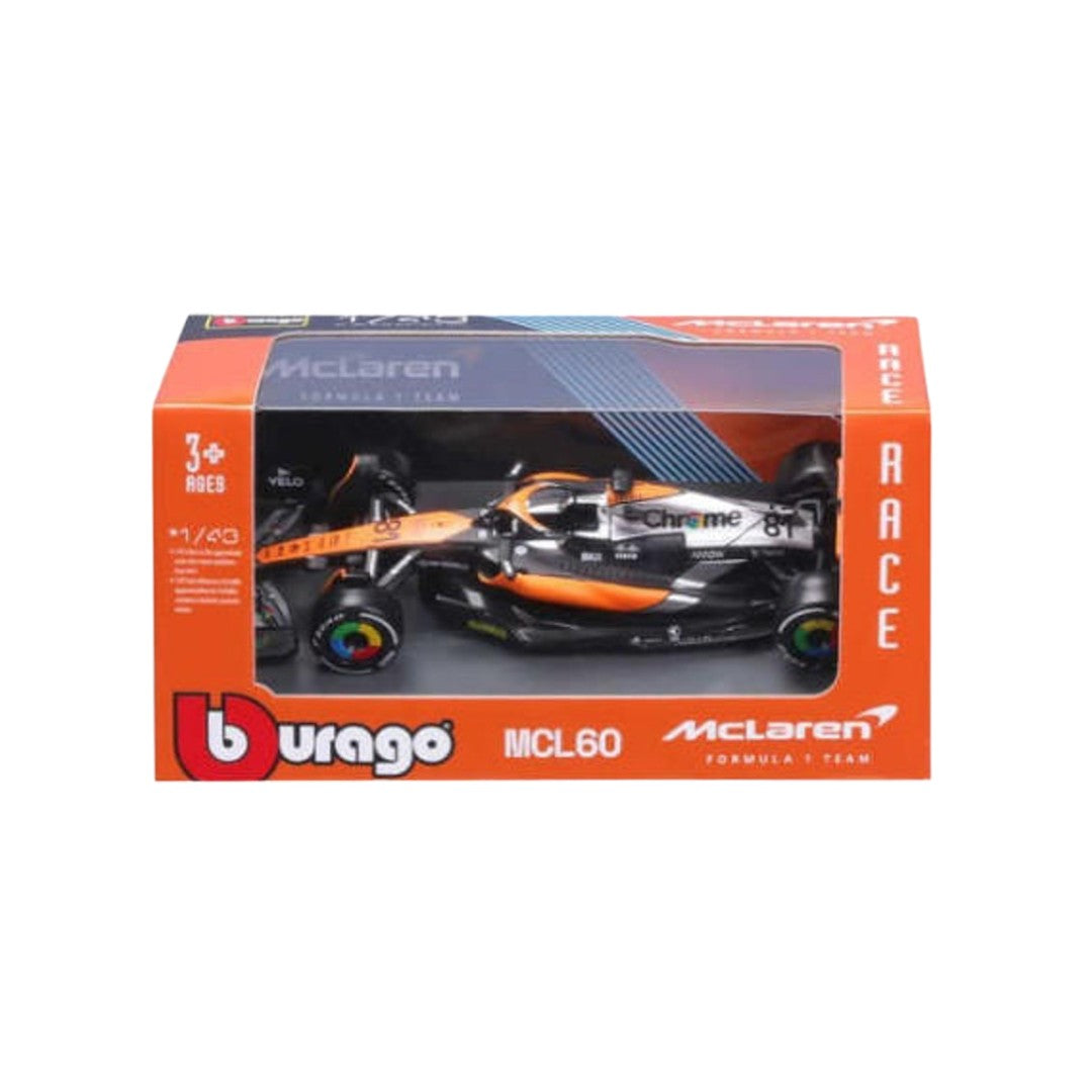 Auto Burago 1:43 Mclaren F1 Team <br> MCL60 Oscar Piastri #81