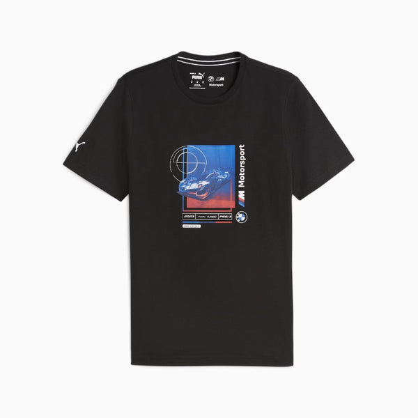 Polera Puma BMW M Motorsport <br> Car Graphic Tee Black