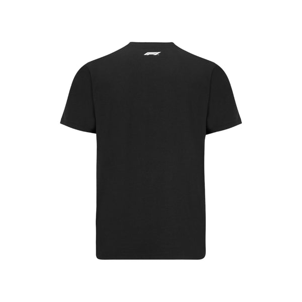 Polera Oficial Formula 1 <br> Numero 1 Negra