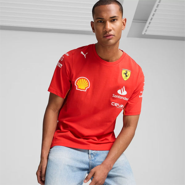 Polera Oficial Puma <br> Scuderia Ferrari Team 2024