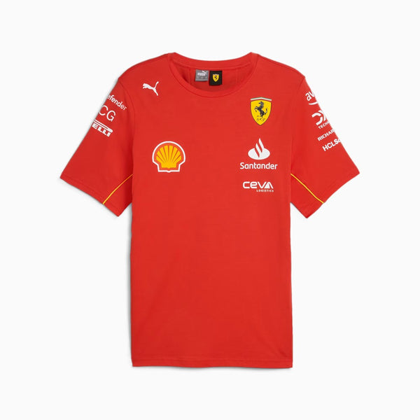 Polera Oficial Puma <br> Scuderia Ferrari Team 2024