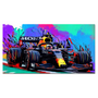 Cuadro Decorativo Pilotos F1 <br> Red Bull Racing RB18 Colores