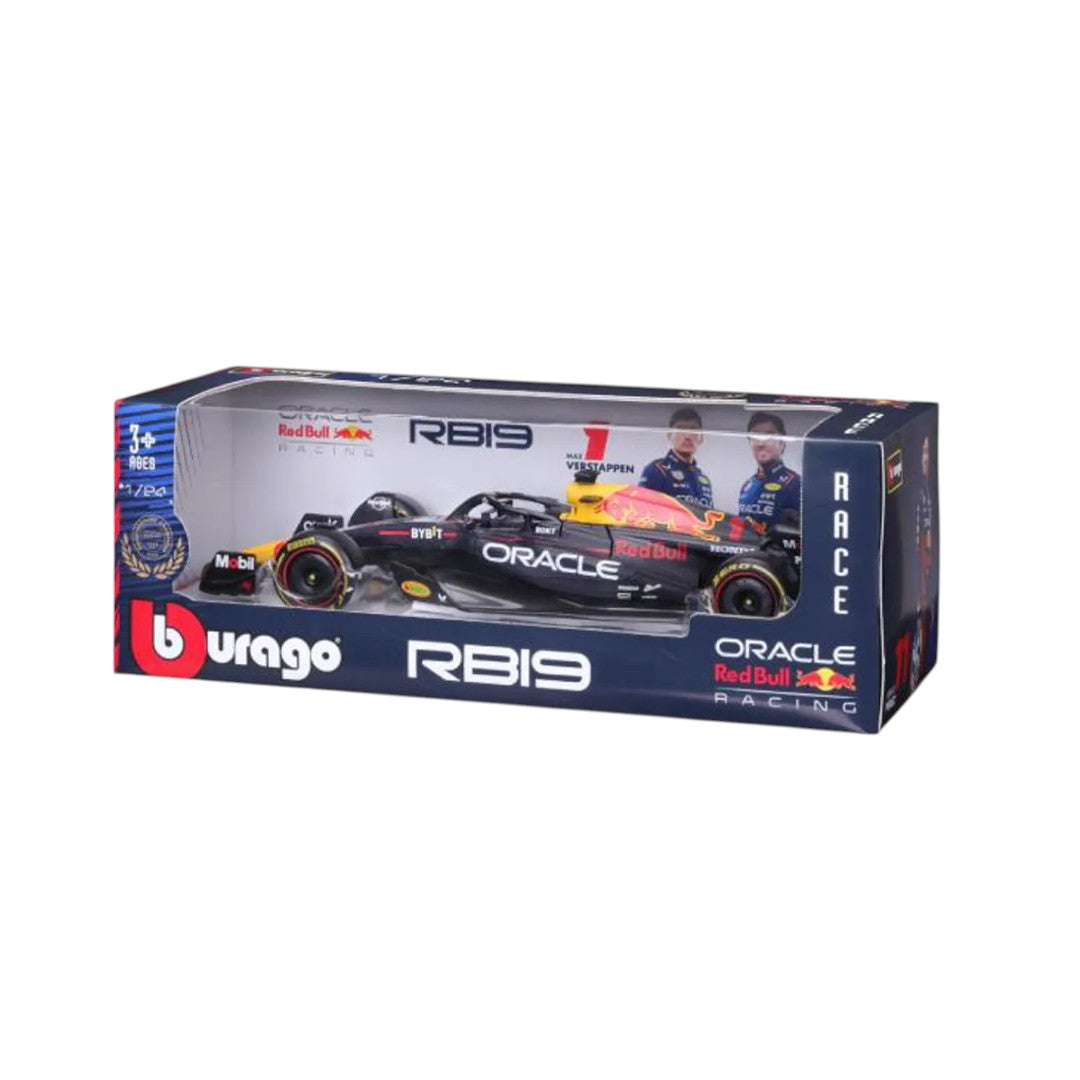 Auto A Escala 1:24 Burago <BR> Red Bull Racing Rb19 Max