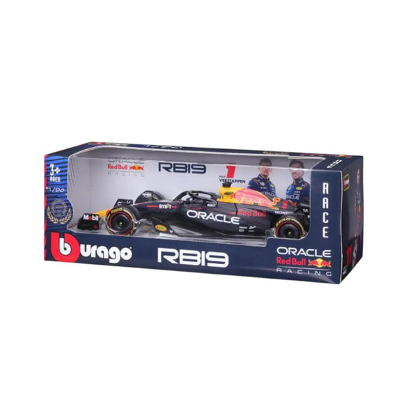 Auto A Escala 1:24 Burago <BR> Red Bull Racing Rb19 Max