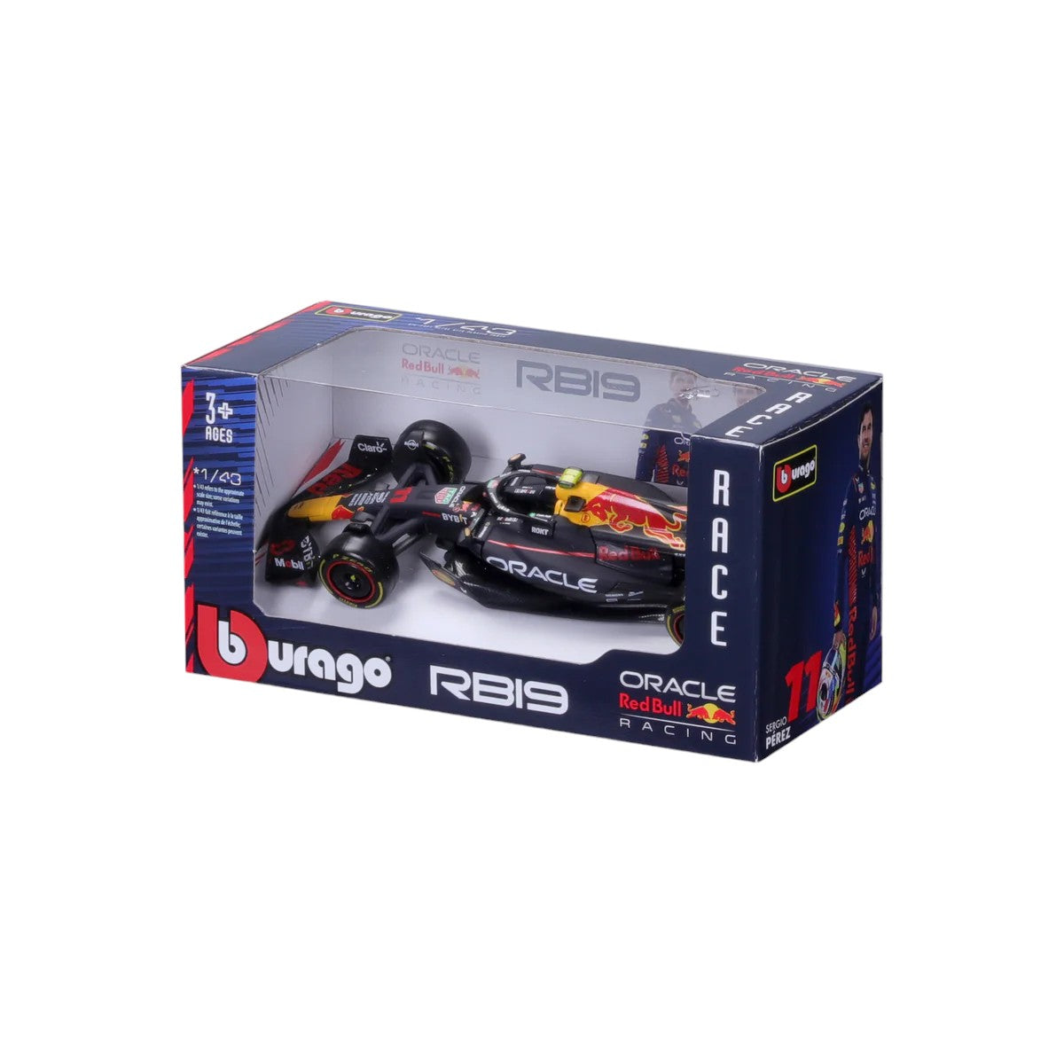 Auto Burago 1:43 Red Bull Racing <br> RB19 Sergio Perez #11