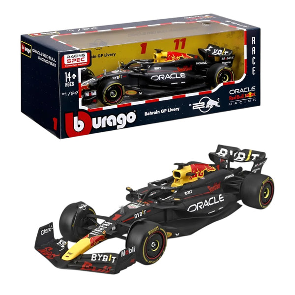 Auto a Escala Burago 1:24 Red Bull Racing <br> RB20 Max Verstappen