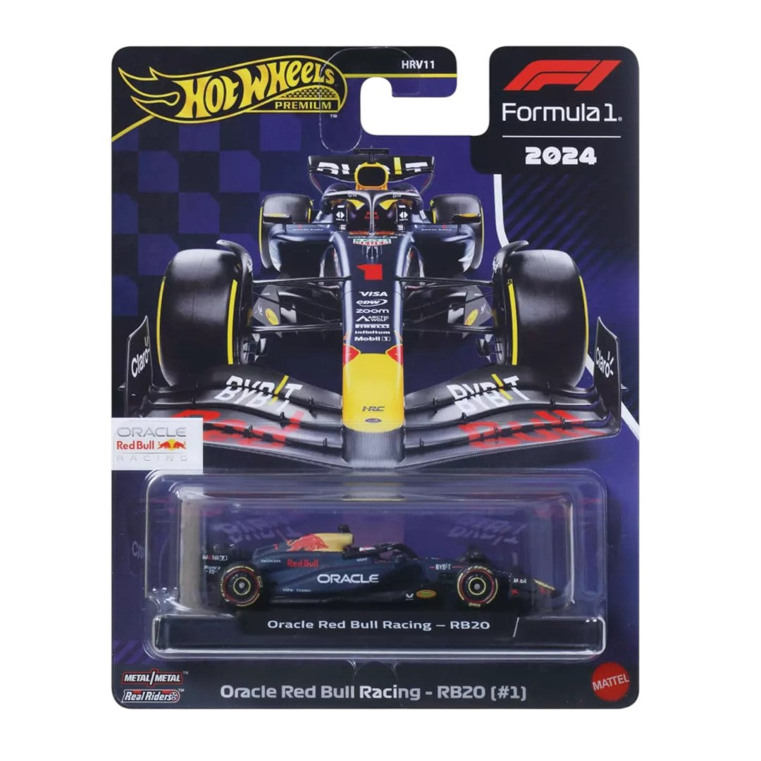 Hot Wheels Premiun 1:64 F1 2024 <br> Red Bull Racing Max Vestappen #1