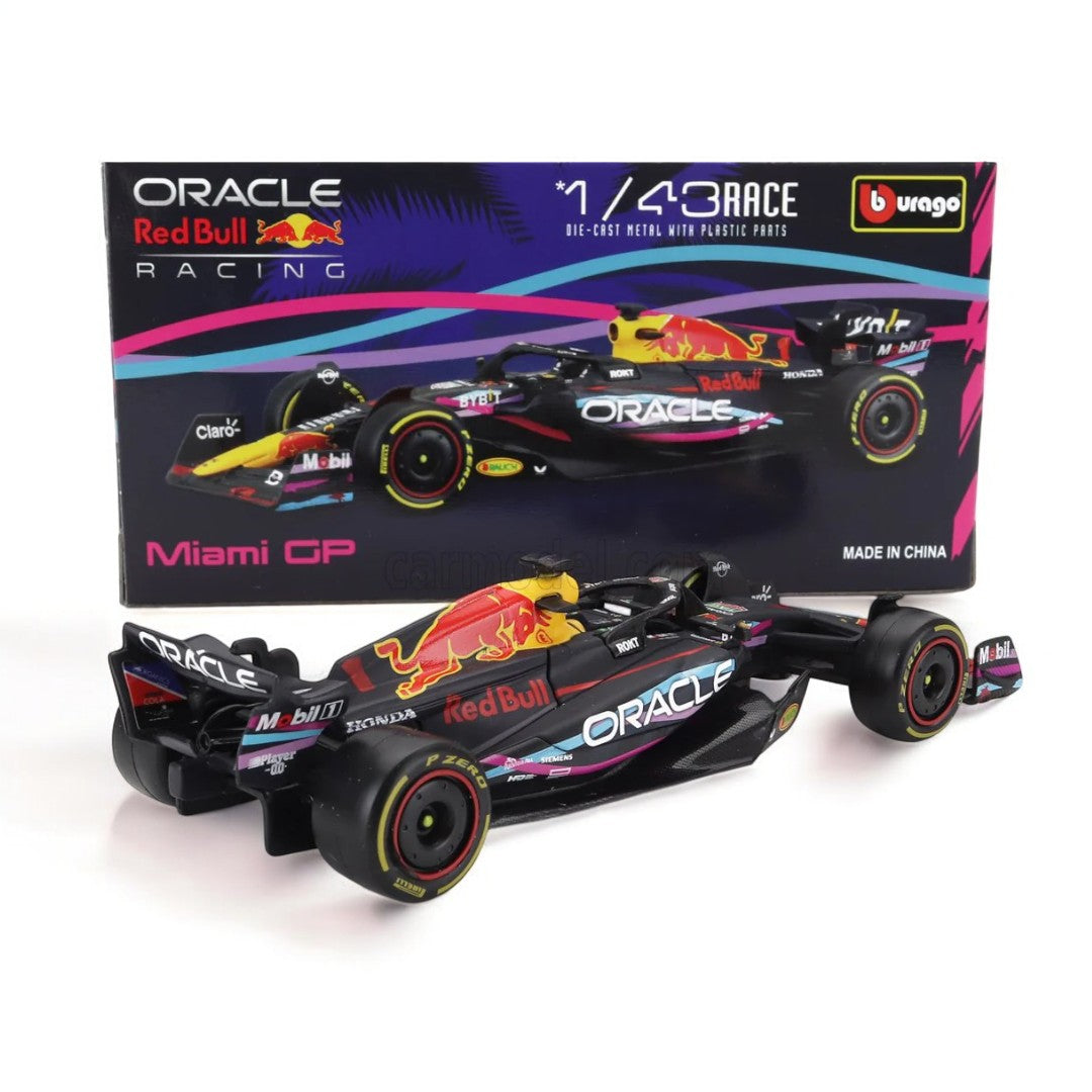 Auto Burago 1:43 Red Bull Racing <BR> RB19 Sergio Perez Gp Miami