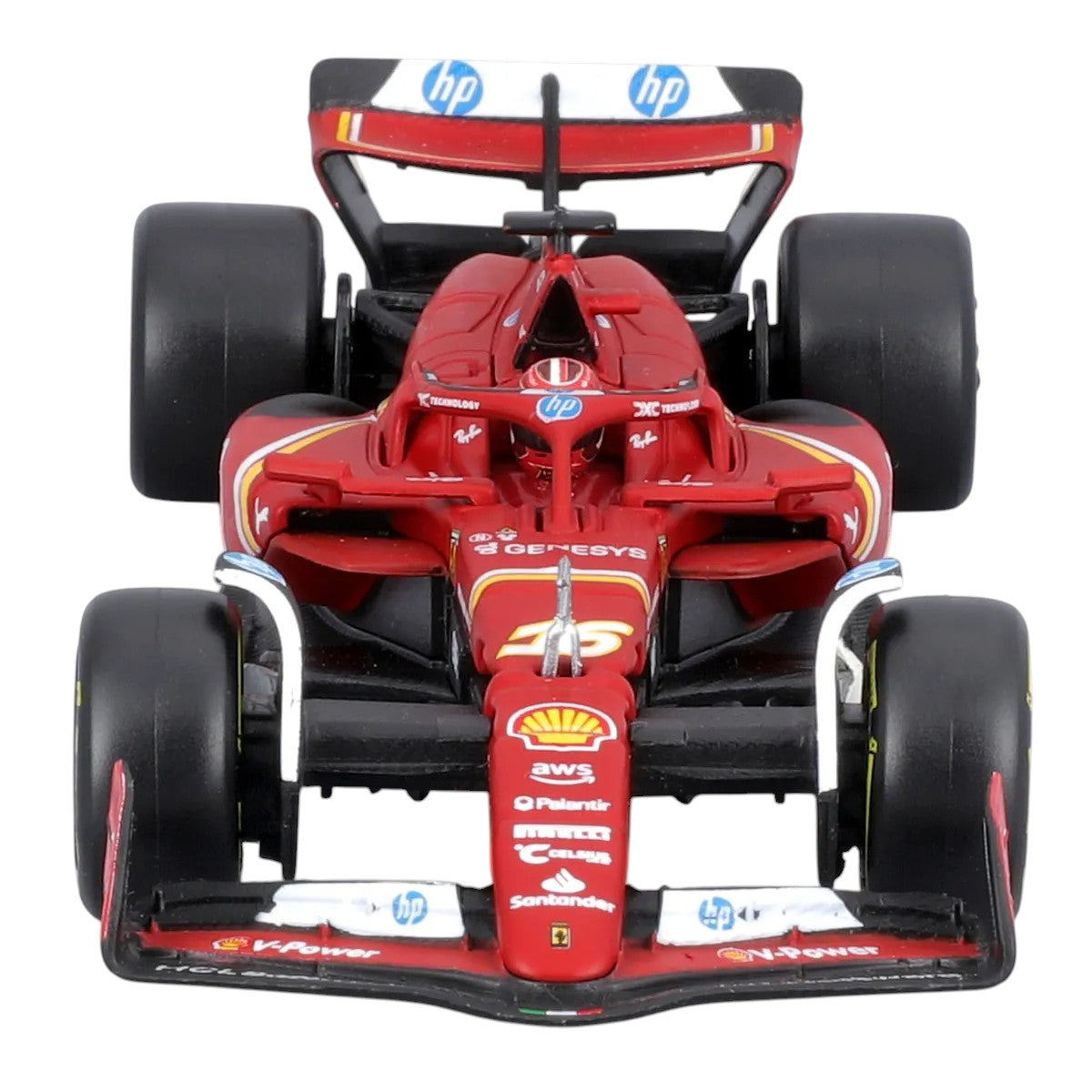 Auto a Escala Burago 1:43 Scuderia Ferrari <br> SF24 Charles Leclerc 16