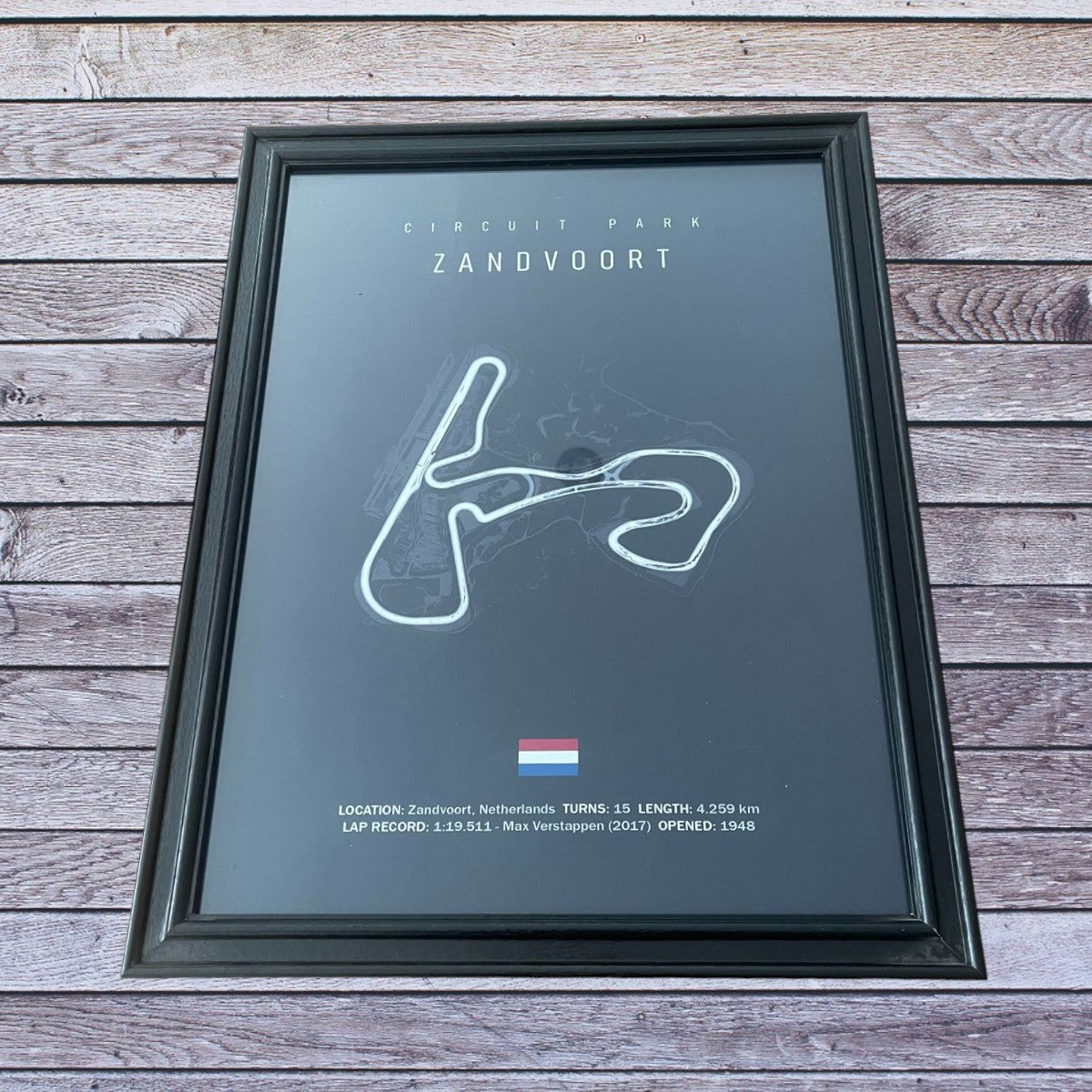 Cuadro Decorativo Circuitos F1 <br> Gran Premio de Zandvoort