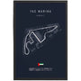 Cuadro Decorativo Circuitos F1 <br> Gran Premio de Yas Marina