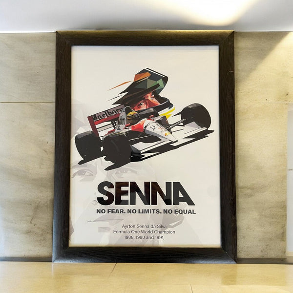 Cuadro Decorativo Senna Collection <br> Mclaren Ayrton Senna 2