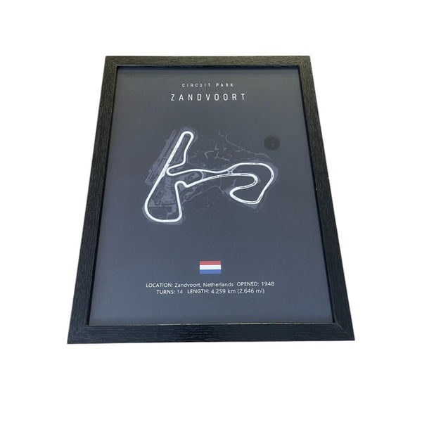 Cuadro Decorativo Circuitos F1 <br> Gran Premio de Zandvoort
