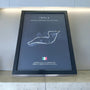 Cuadro Decorativo Circuitos F1 <br> Gran Premio de Imola