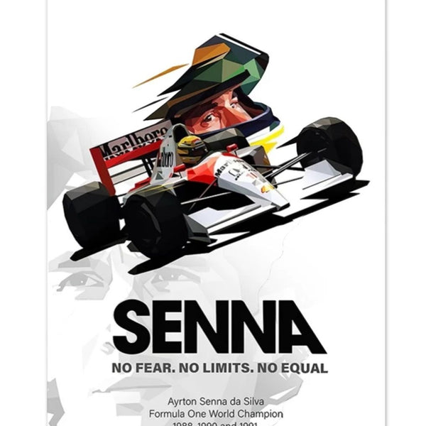 Cuadro Decorativo Senna Collection <br> Mclaren Ayrton Senna 2