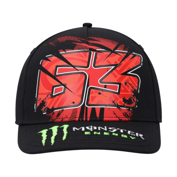 Gorra Oficial Moto Gp Francesco Bagnaia <br> 63 Monster Energy