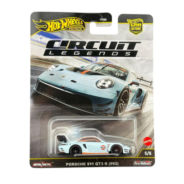 Hot Wheels Premium <br> Circuit Legends Porsche 911 Gt3 R(992)